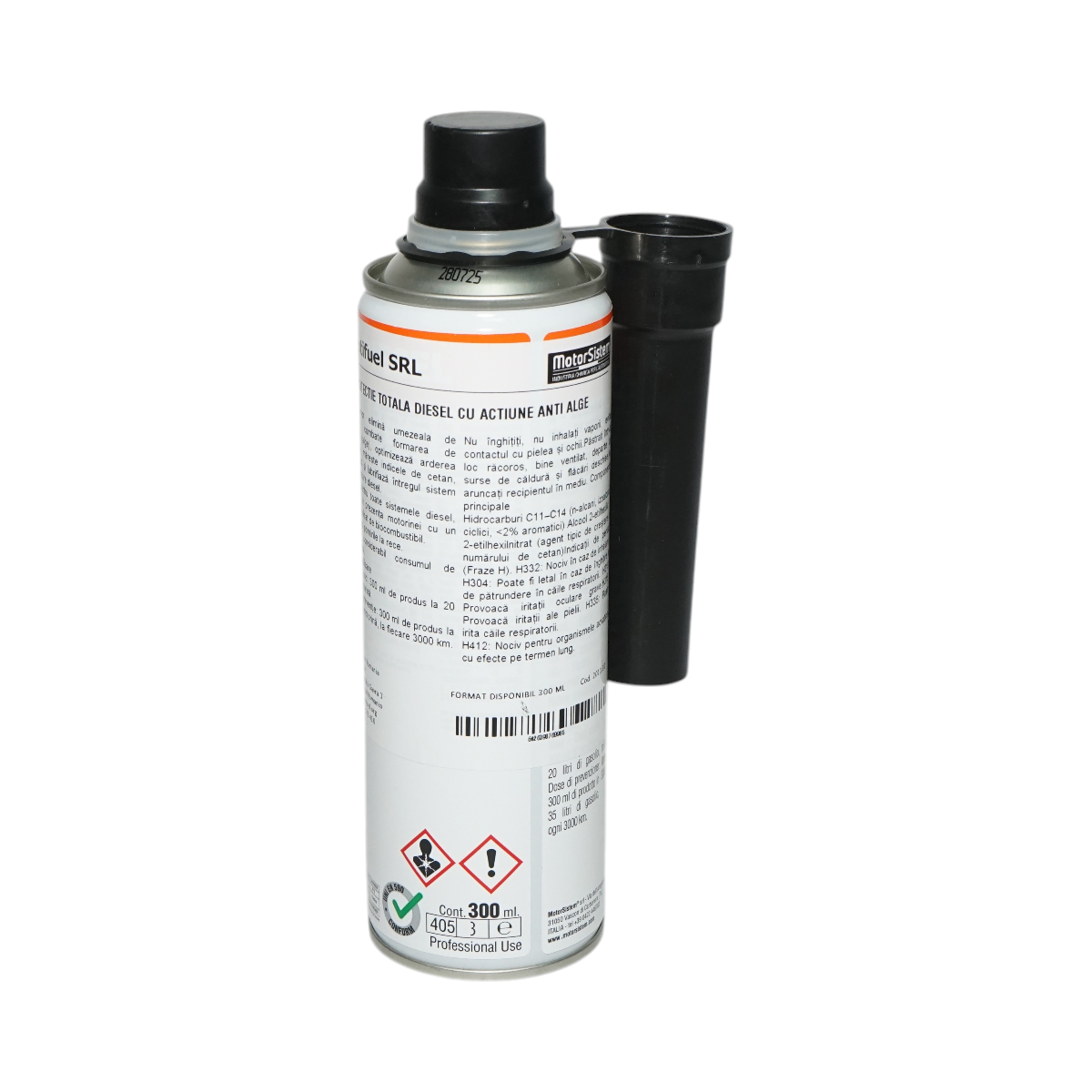 Aditiv motorina protectie sistem alimentare injectie diesel cu lubrifiant 300ml MotorSistem - imagine 2