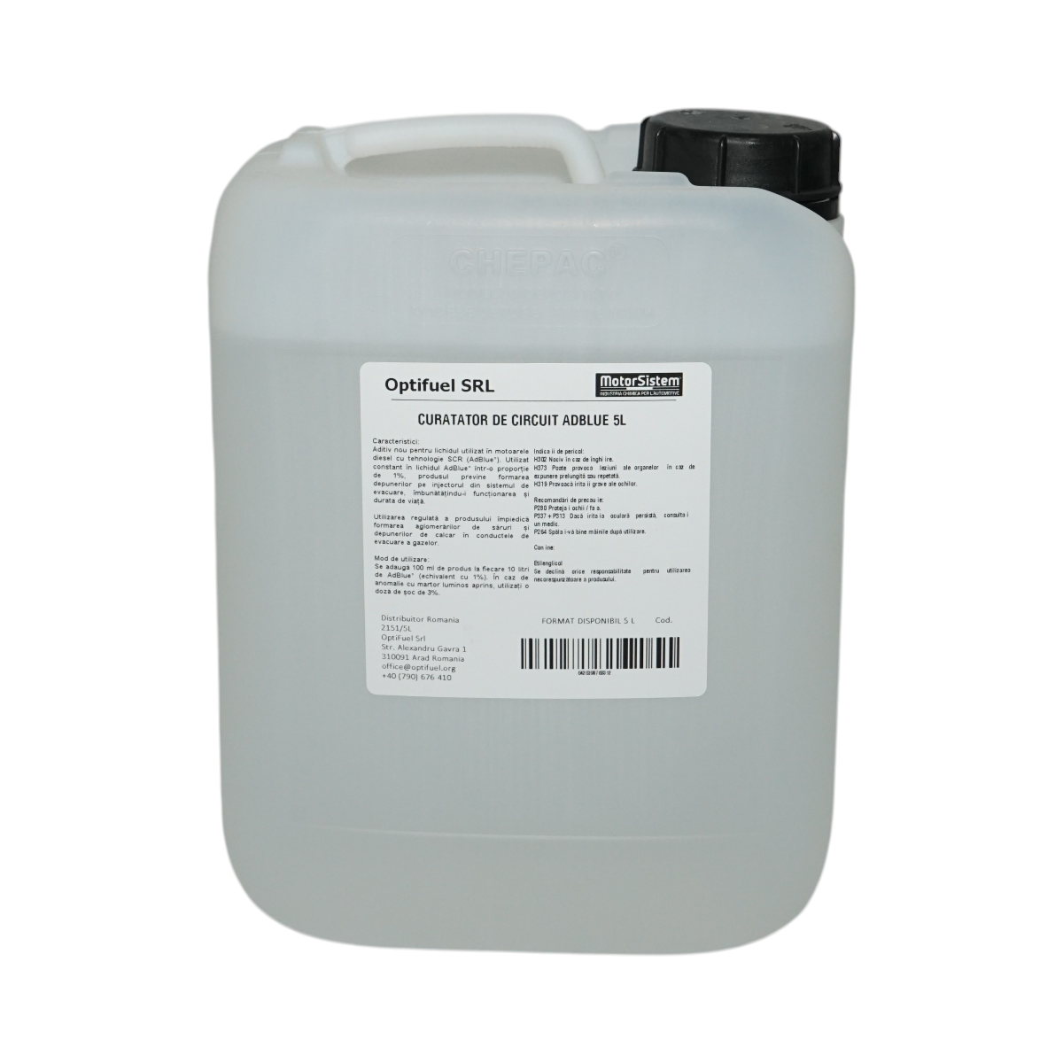 Aditiv Adblue anticristalizare si protectie sistem injectie SCR diesel 5L MotorSistem - imagine 3