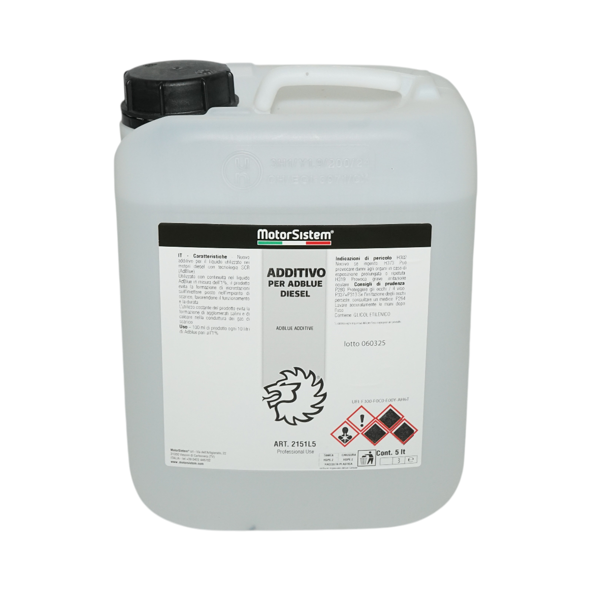 Aditiv Adblue anticristalizare si protectie sistem injectie SCR diesel 5L MotorSistem