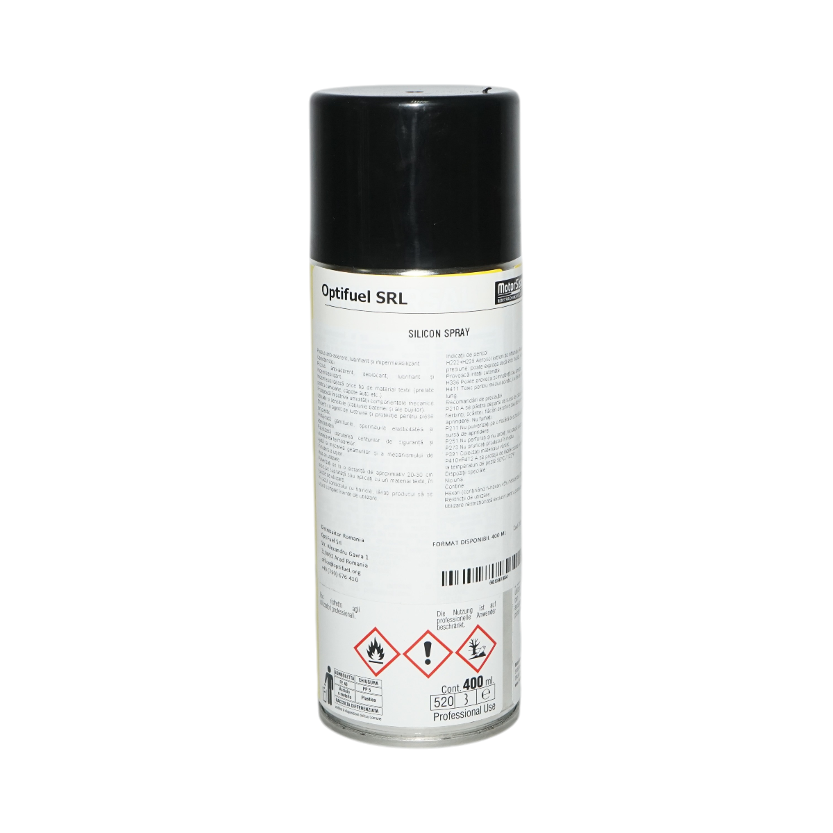 Spray siliconic hidroizolant pentru tesaturi prelate si plafoniere decapotabile 400ml MotorSistem - imagine 2