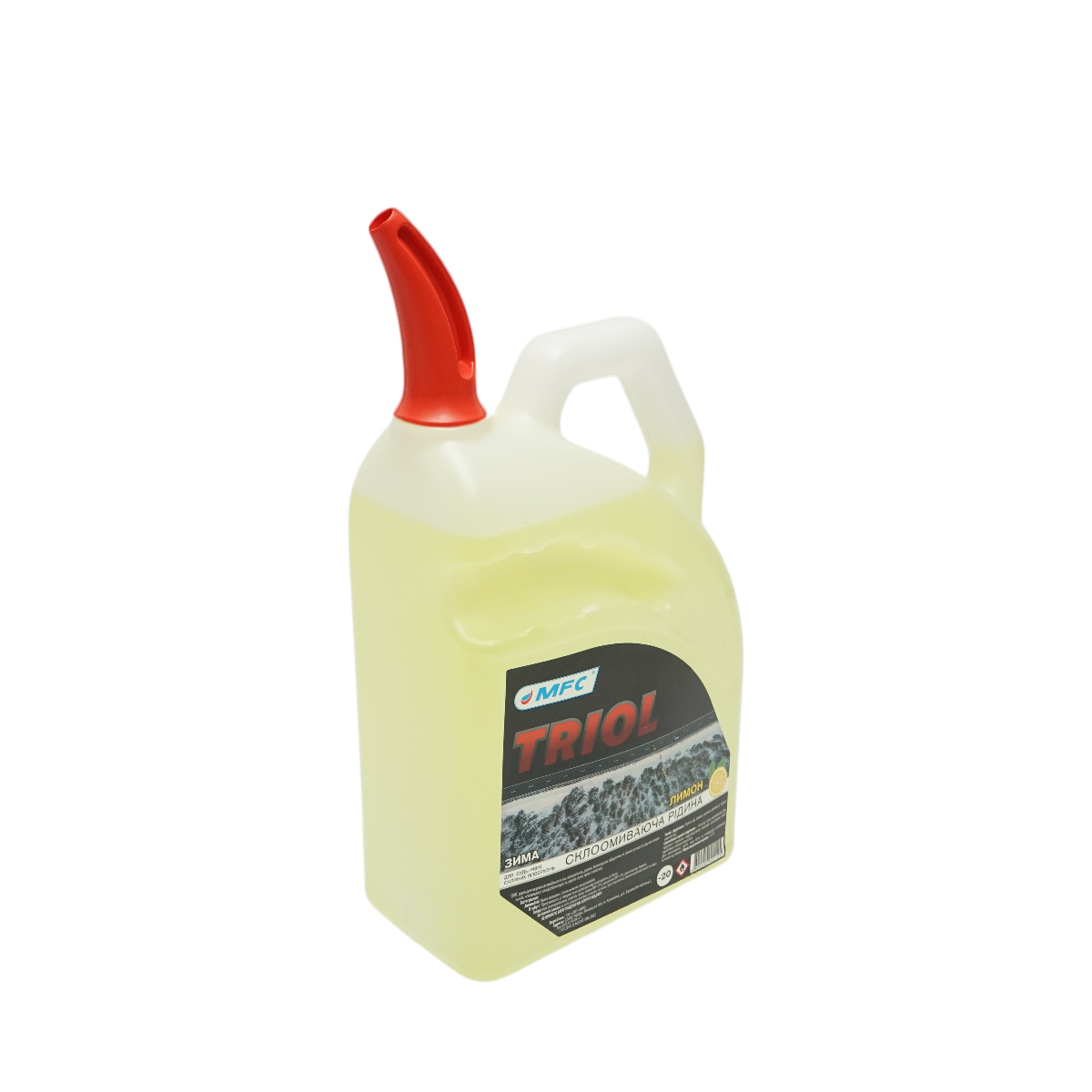 Lichid parbriz iarna -20 grade, aroma lamaie 4L TRIOL - imagine 2