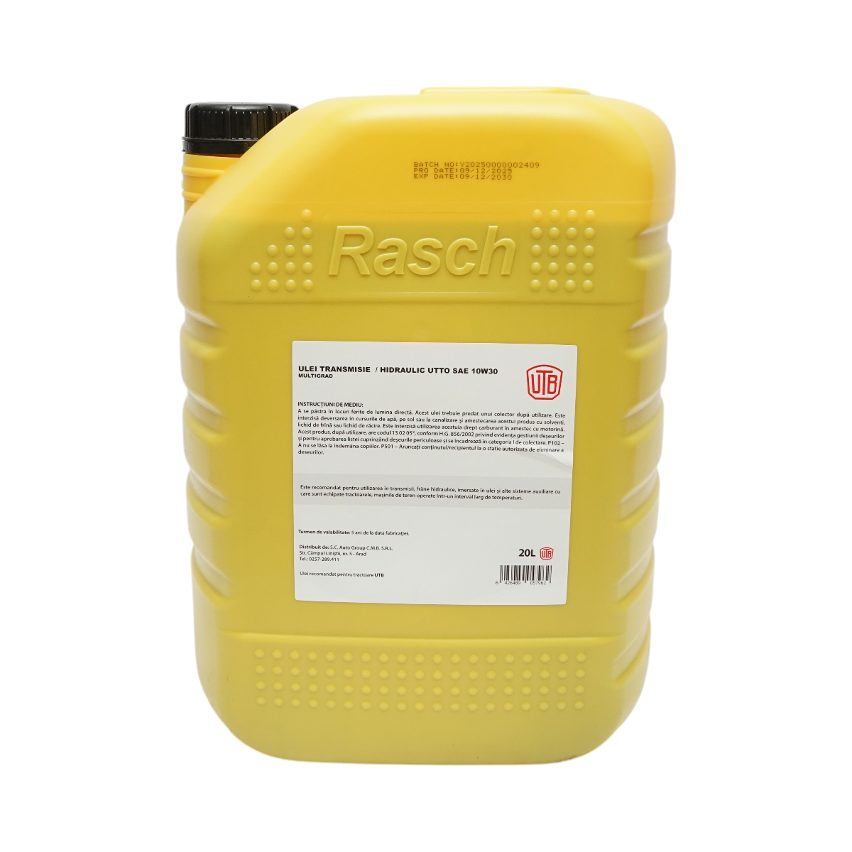 Ulei transmisie hidraulic UTB UTTO 10W30 MULTIGRAD JD 20L - imagine 3