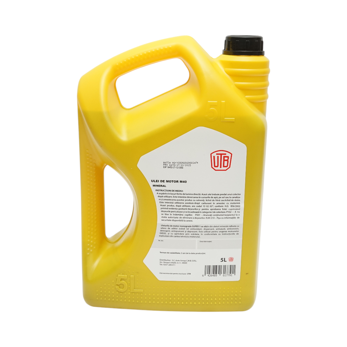 Ulei motor UTB M40 5L - imagine 3