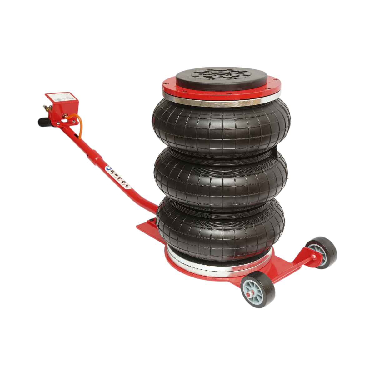 Cric pneumatic profesional 150-400mm cu perna de aer, presiune de lucru 8-12 bar, sarcina maxima 6T Breckner Germany - imagine 5