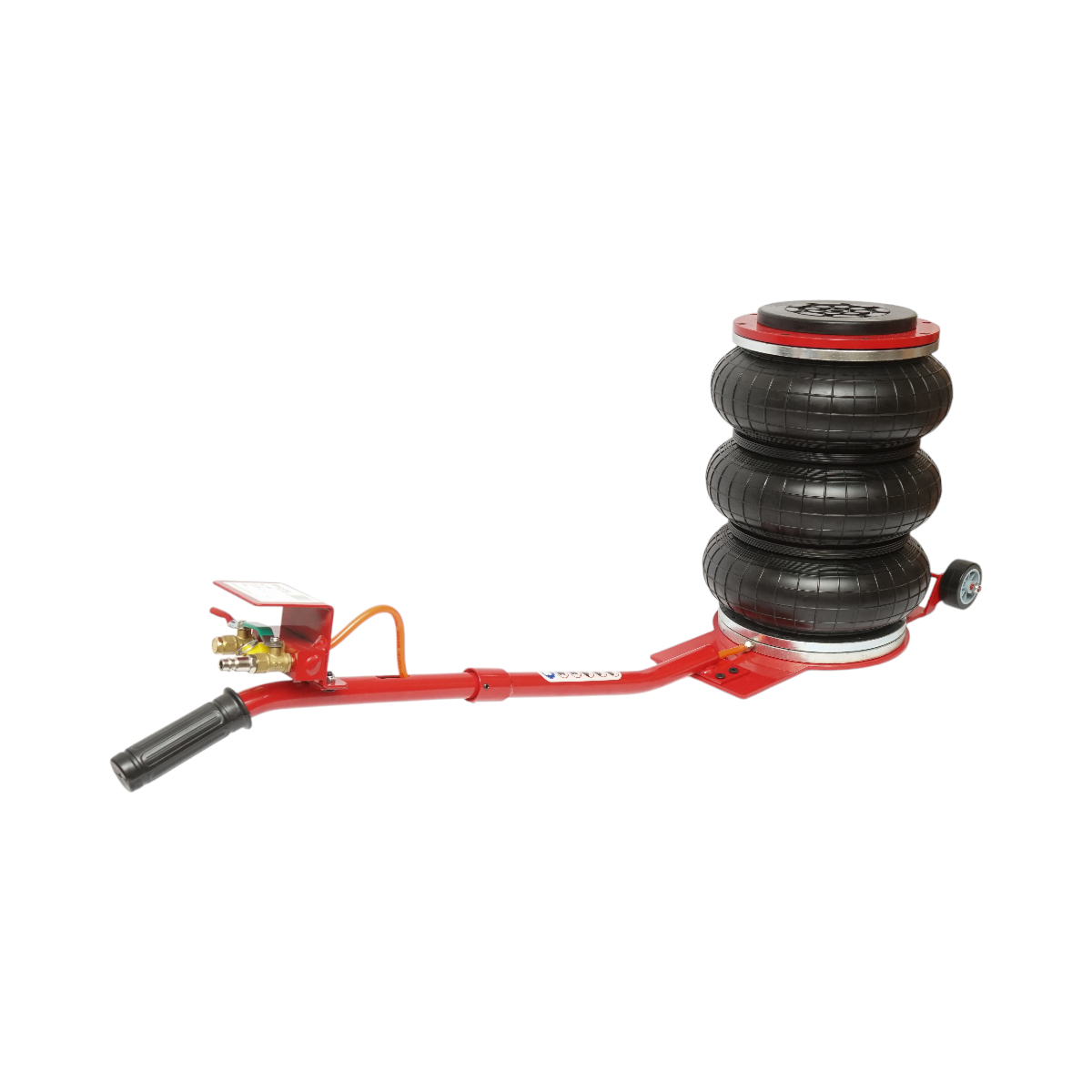 Cric pneumatic profesional 150-400mm cu perna de aer, presiune de lucru 8-12 bar, sarcina maxima 6T Breckner Germany - imagine 3