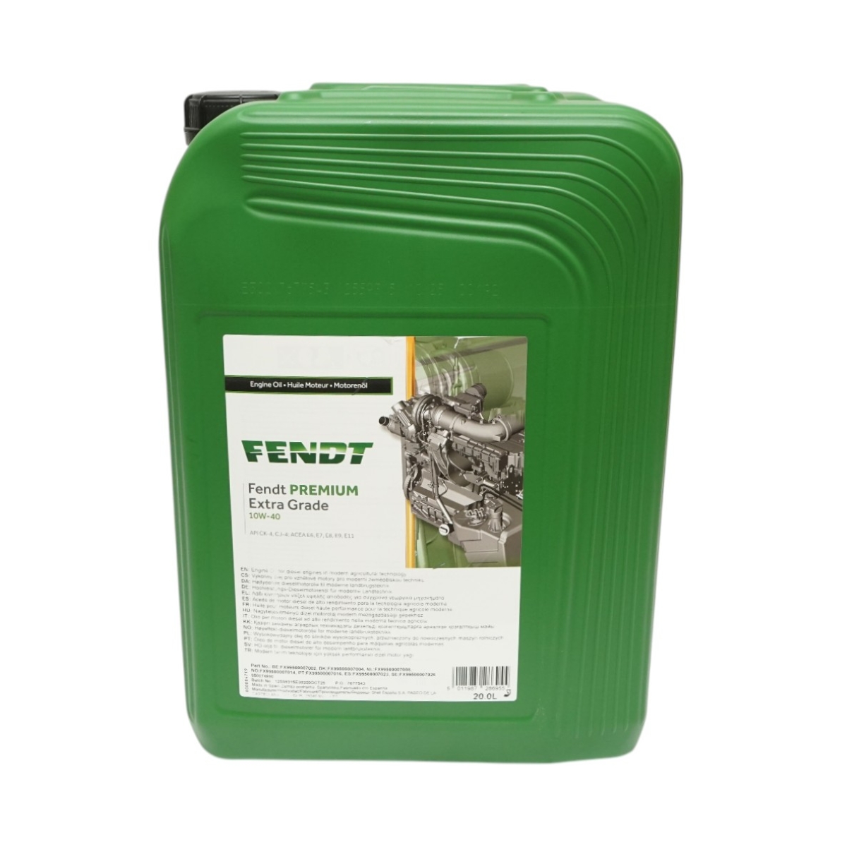 Ulei motor Fendt 10W40 Premium Extra Grade 20L