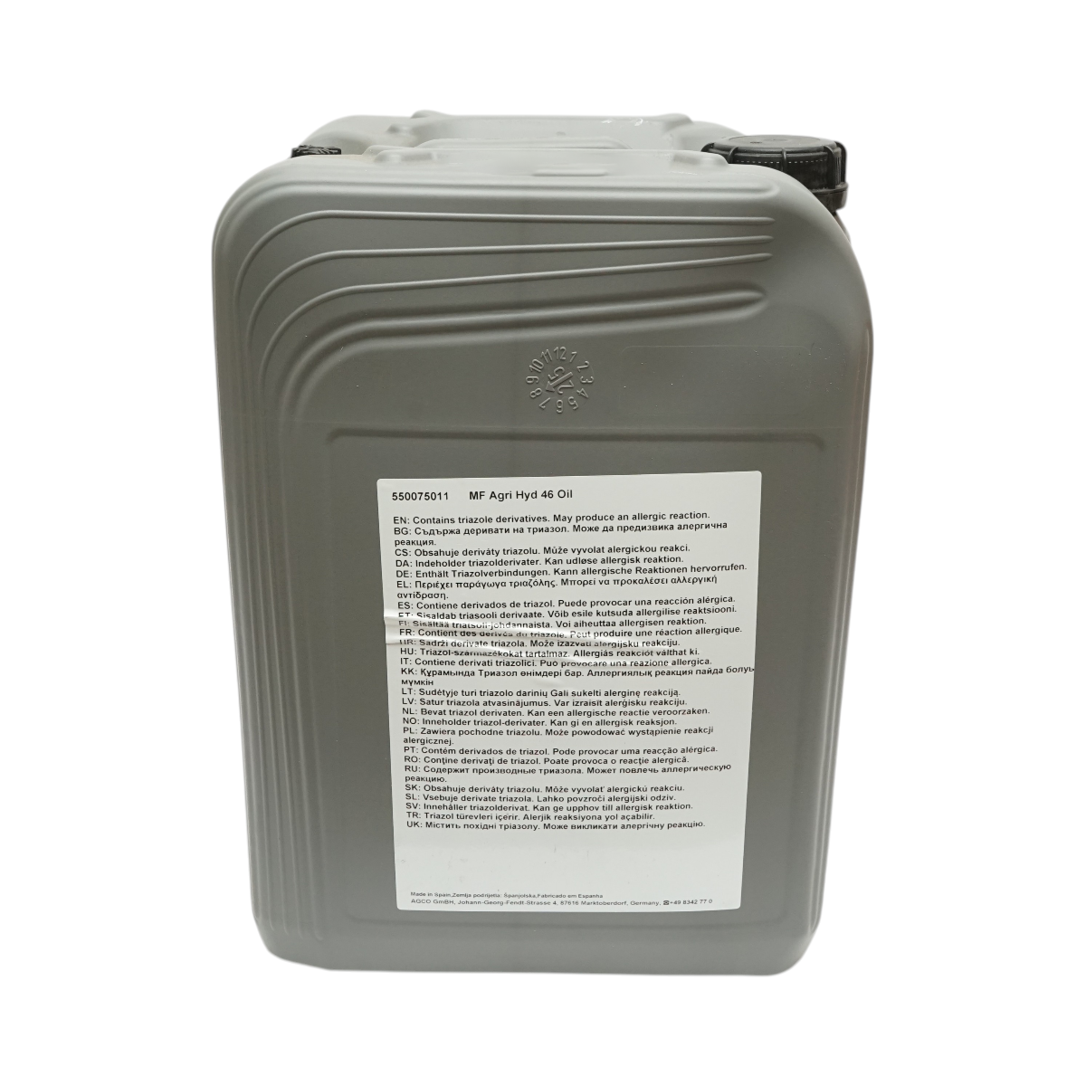 Ulei hidraulic Massey Ferguson MF Agri Hyd 46 HVLP 20L - imagine 3