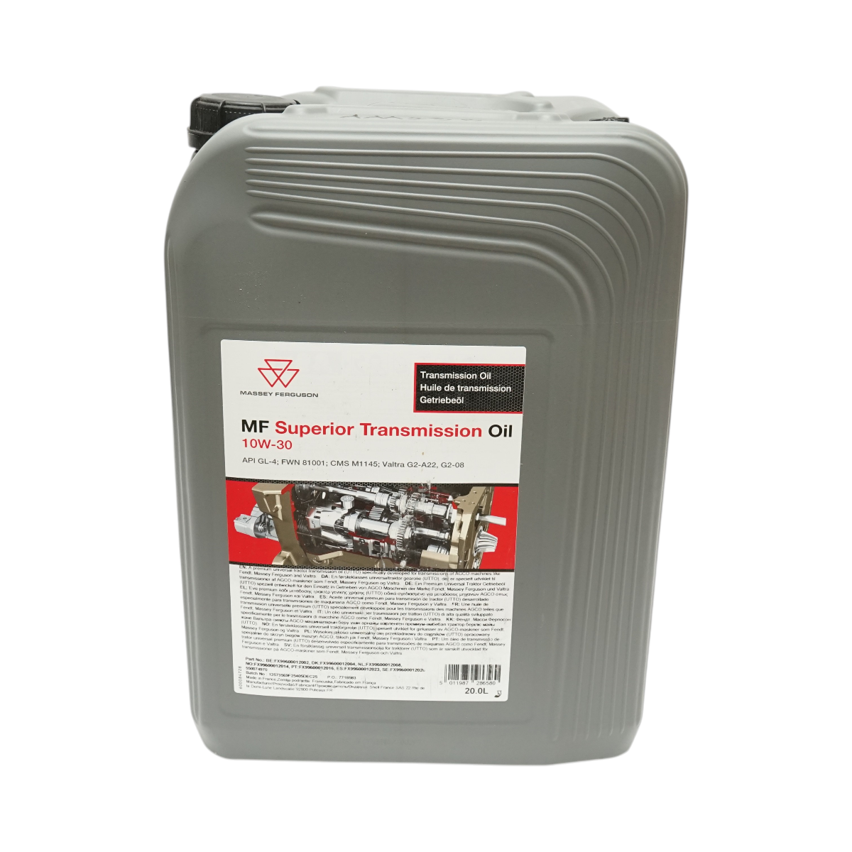 Ulei transmisie Massey Ferguson 10W30 MF Superior Transmission API GL-4 UTTO 20L