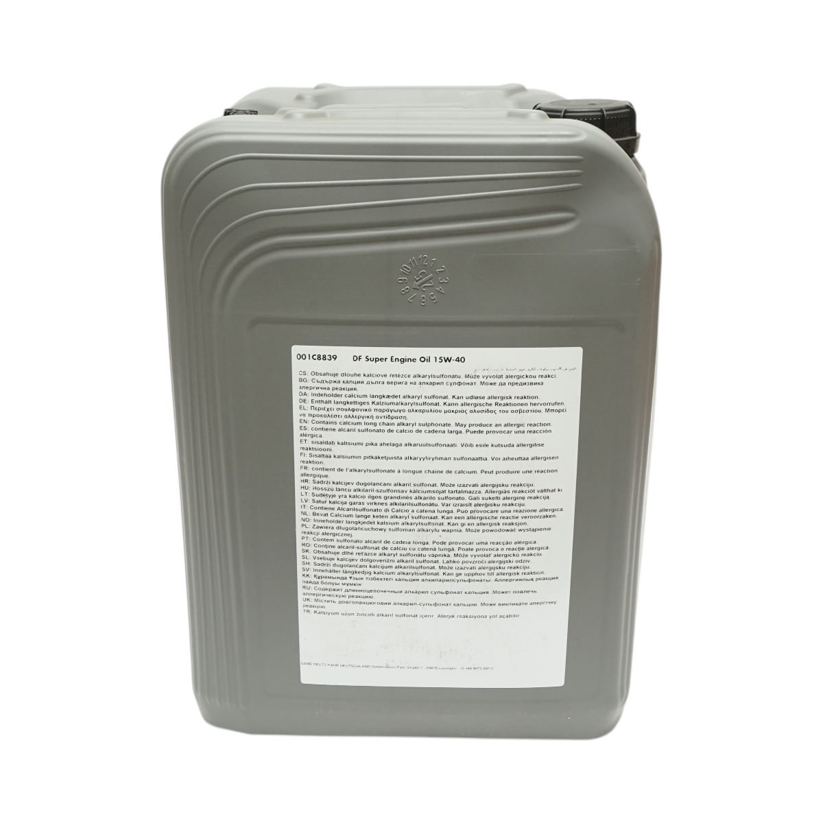 Ulei motor Deutz Fahr 15W40 Super Engine Oil Heavy Duty 20L - imagine 3