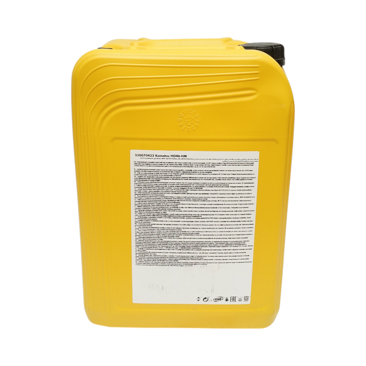 Ulei hidraulic Komatsu HO46-HM ISO VG46 Genuine Oil 20L - imagine 4