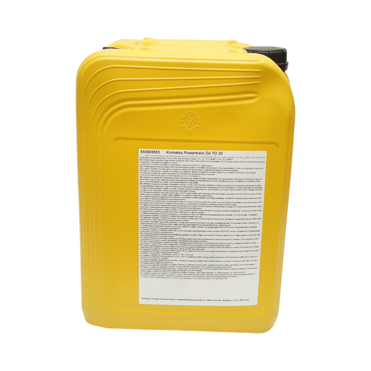 Ulei transmisie Komatsu T030 SAE 30 Genuine Oil 20L - imagine 3