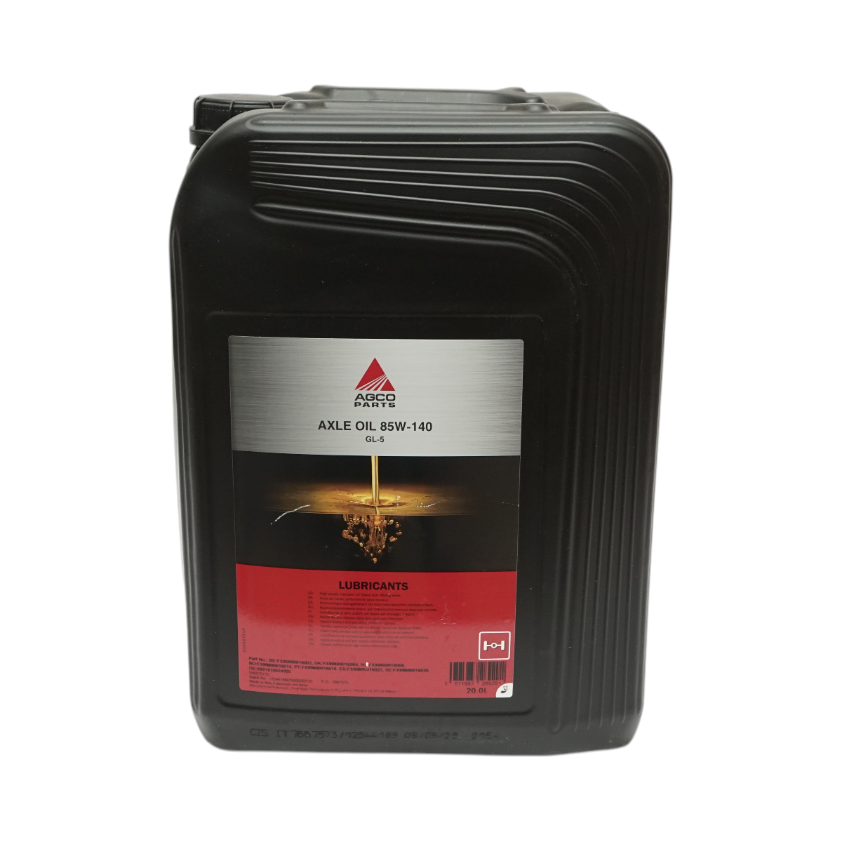 Ulei transmisie diferential 80W140 AGCO Parts GL-5 20L