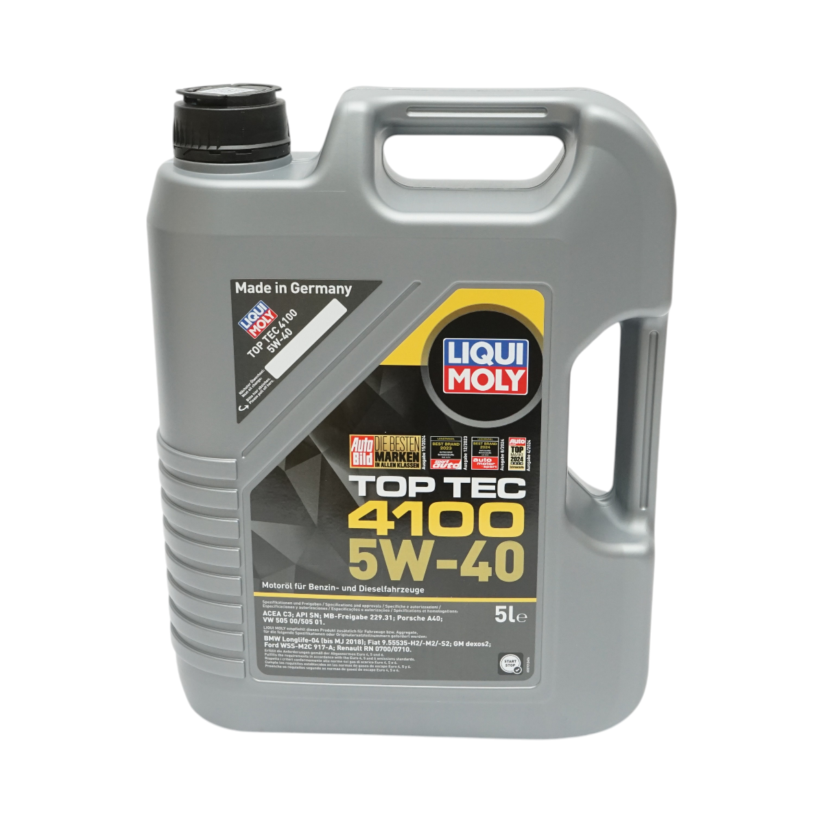 Ulei motor Liqui Moly 5W40 Top Tec 4100 5L
