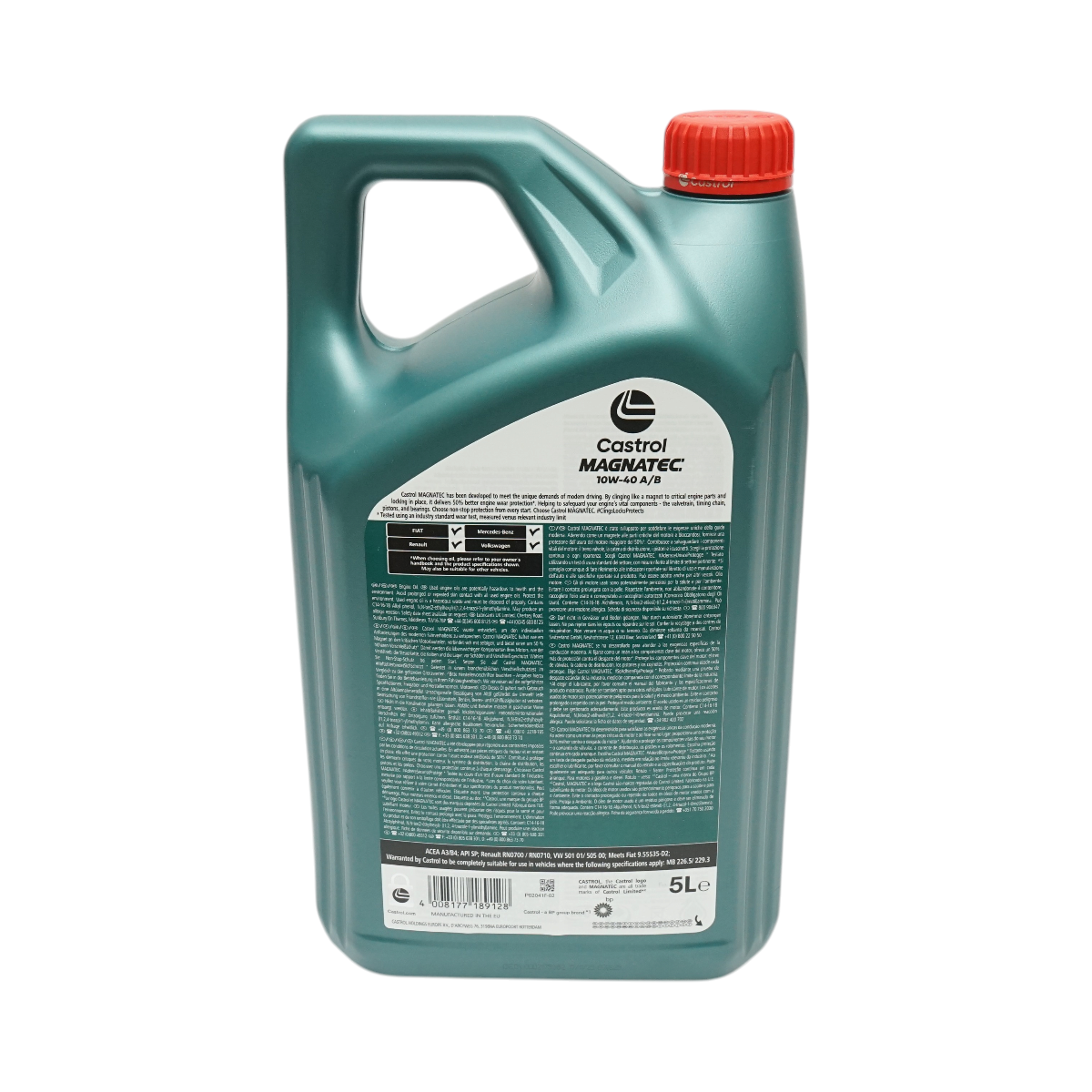 Ulei motor Castrol Magnatec 10W40 A3/B4 5L - imagine 3