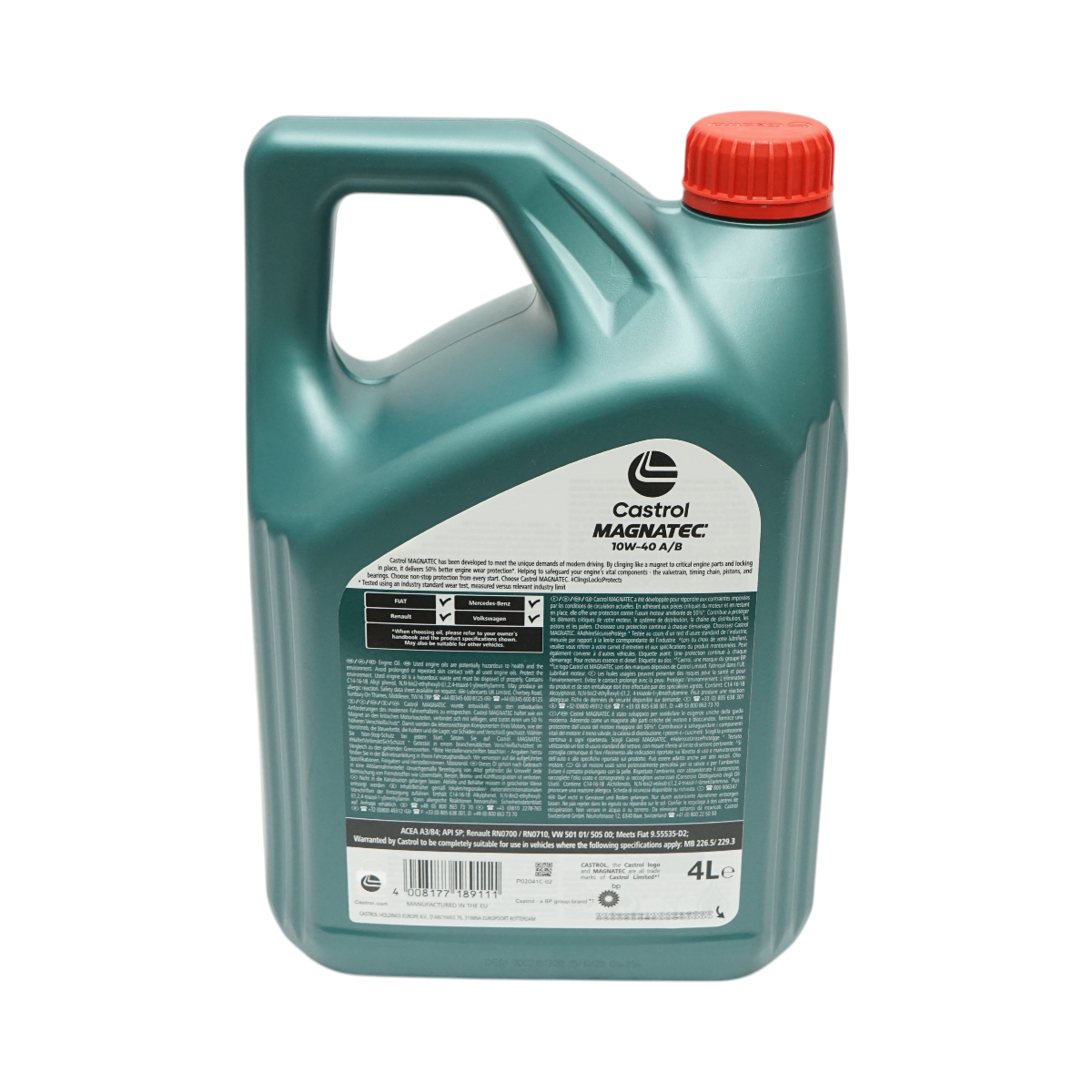 Ulei motor Castrol Magnatec 10W40 A3/B4 4L - imagine 3