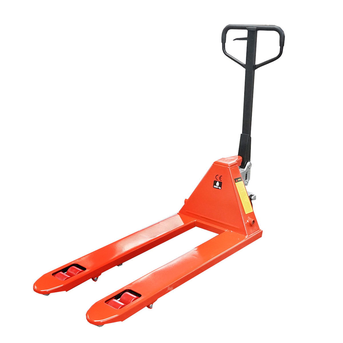 Transpalet manual 2500 KG cu roata de silicon 