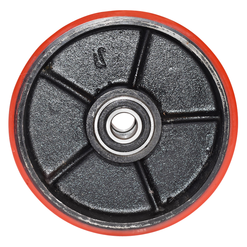 Roata silicon pentru transpalet 180x50mm - imagine 3