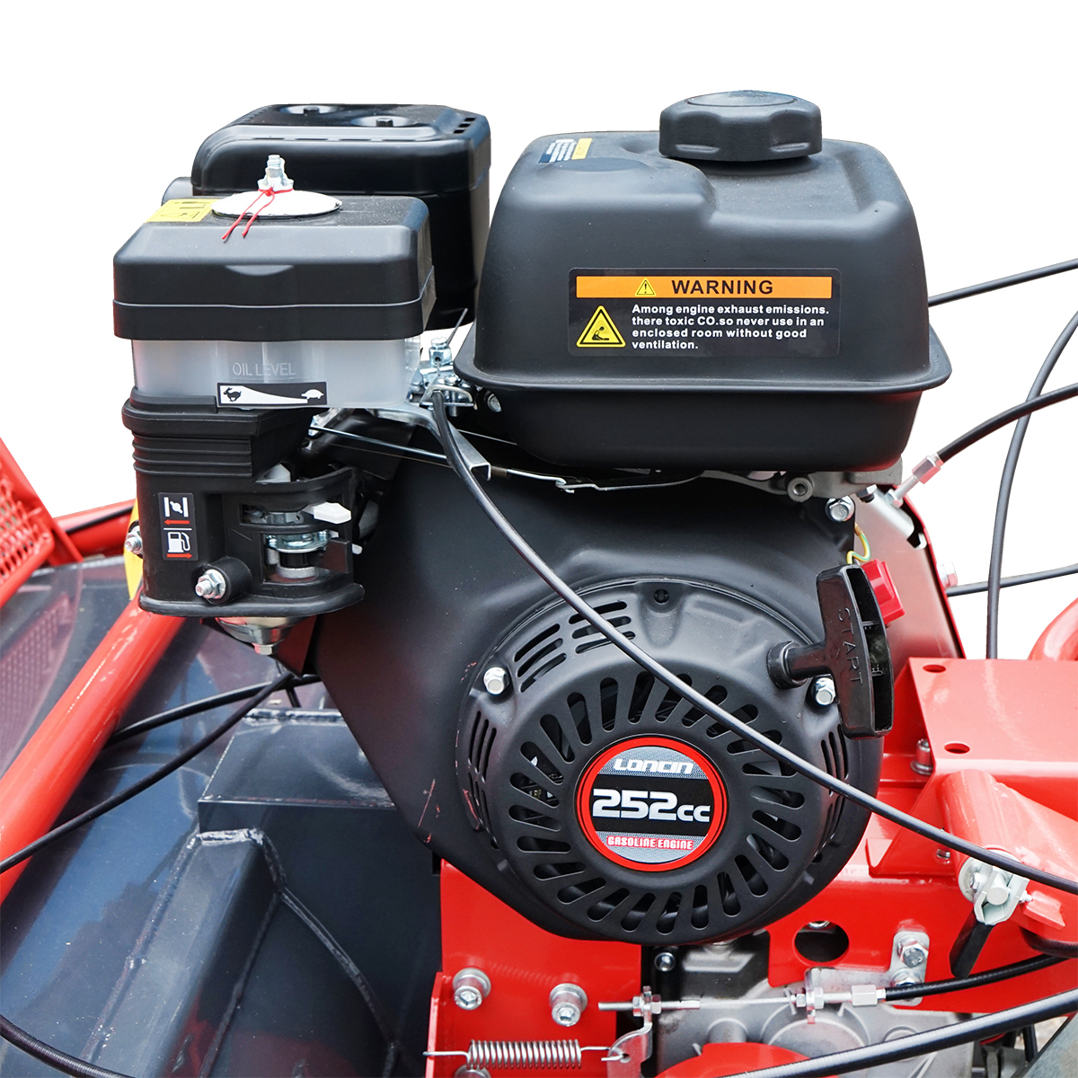 Tocatoare cu motor Loncin 8CP 252cc, latime de lucru 600mm, 178Kg Breckner Germany - imagine 5