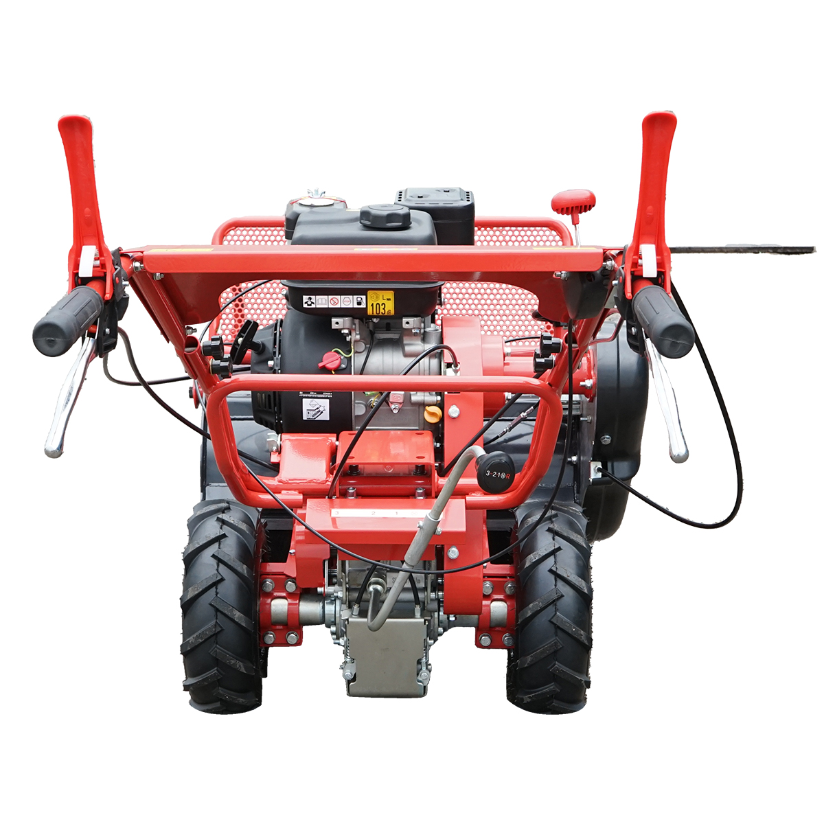 Tocatoare cu motor Loncin 8CP 252cc, latime de lucru 600mm, 178Kg Breckner Germany - imagine 3