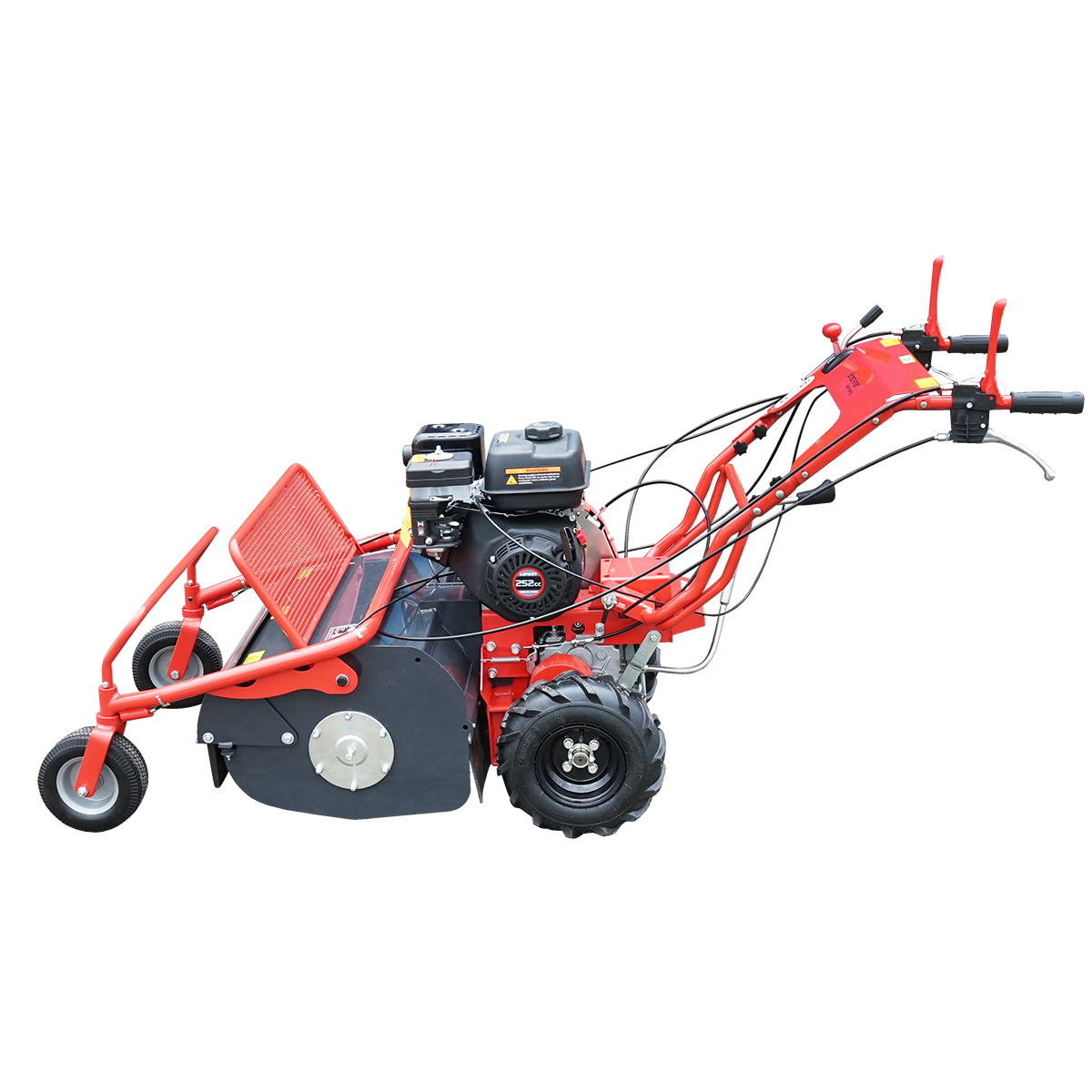 Tocatoare cu motor Loncin 8CP 252cc, latime de lucru 600mm, 178Kg Breckner Germany - imagine 2