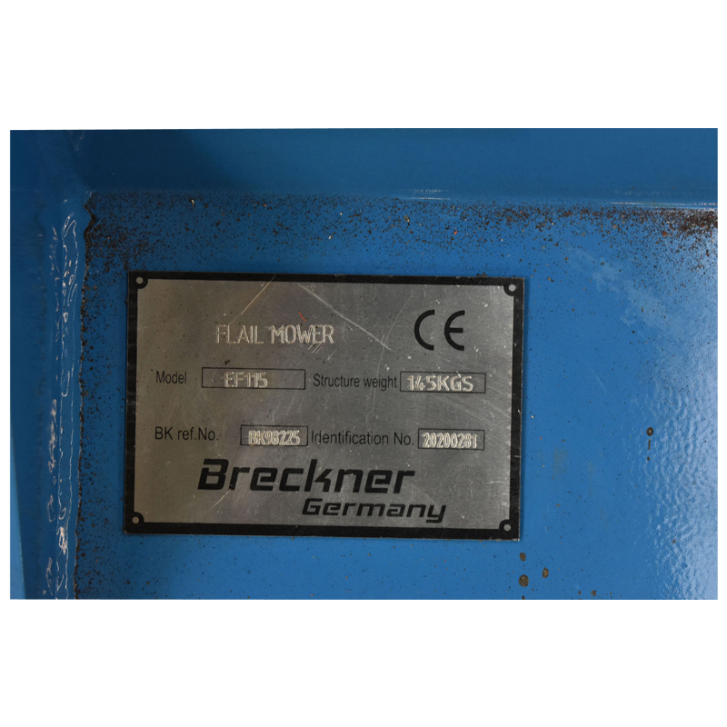 Tocatoare EF115 20-30CP cu cardan PP-540r/min 145Kg utilaj agricol - imagine 8