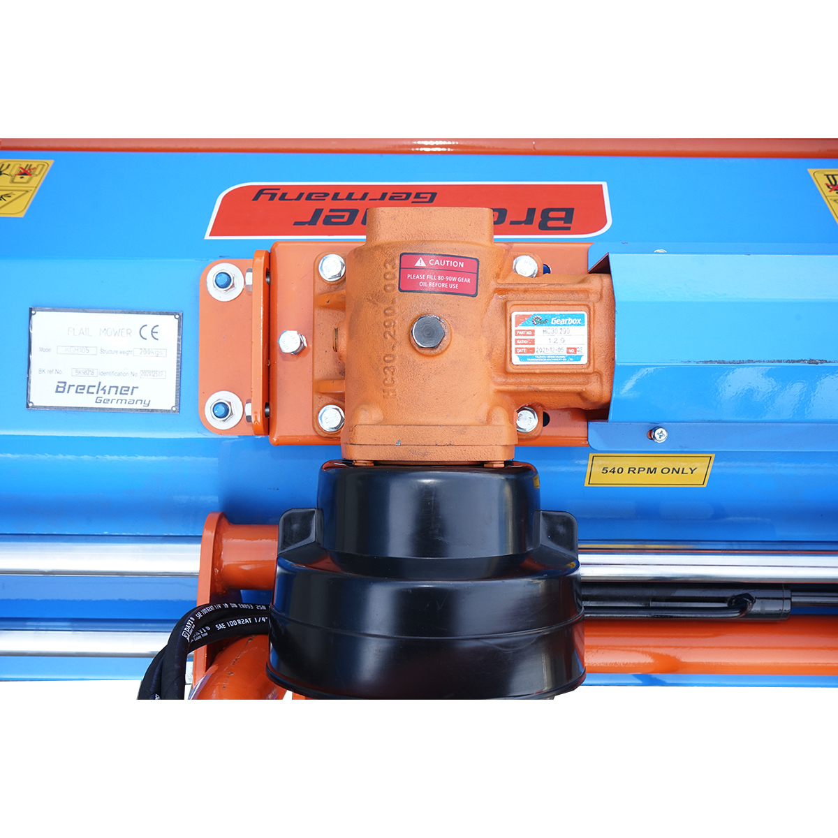 Tocatoare KGH105 1.05m 20-40CP translatie hidraulica 200kg utilaj agricol - imagine 11