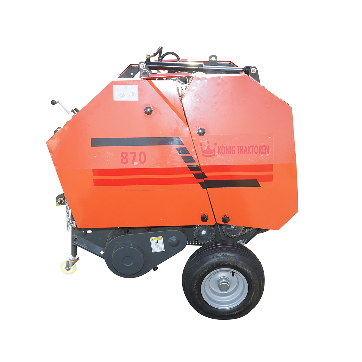 Balotiera Konig Traktoren 800mm, balot 610x700mm, cardan inclus - imagine 3