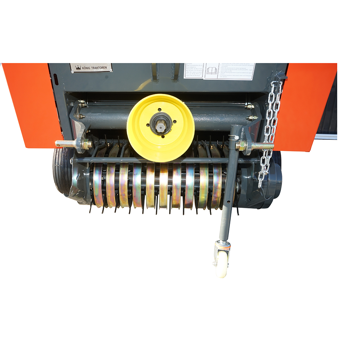 Balotiera Konig Traktoren 800mm, balot 610x700mm, cardan inclus - imagine 5