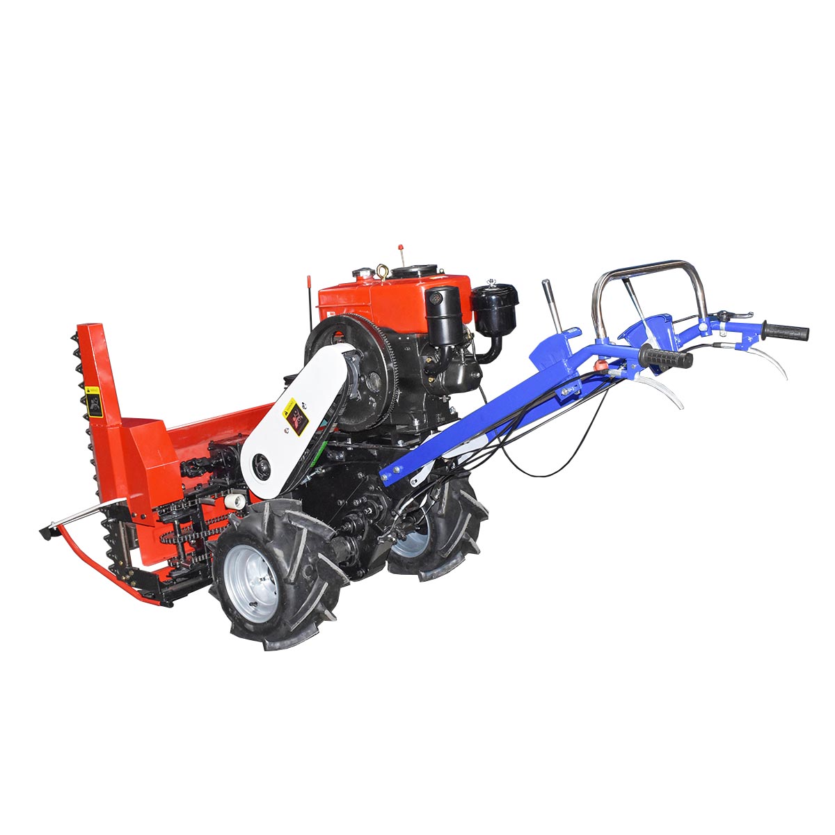 Motocultor pe motorina 6CP cu cositoare combinata latime de lucru 1000mm Baisan - imagine 6