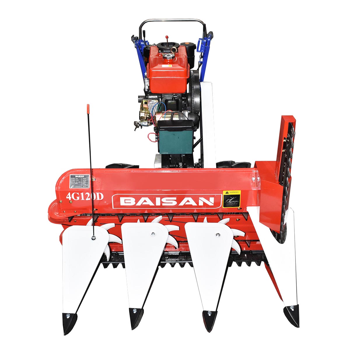 Motocultor pe motorina 6CP cu cositoare combinata latime de lucru 1000mm Baisan - imagine 2