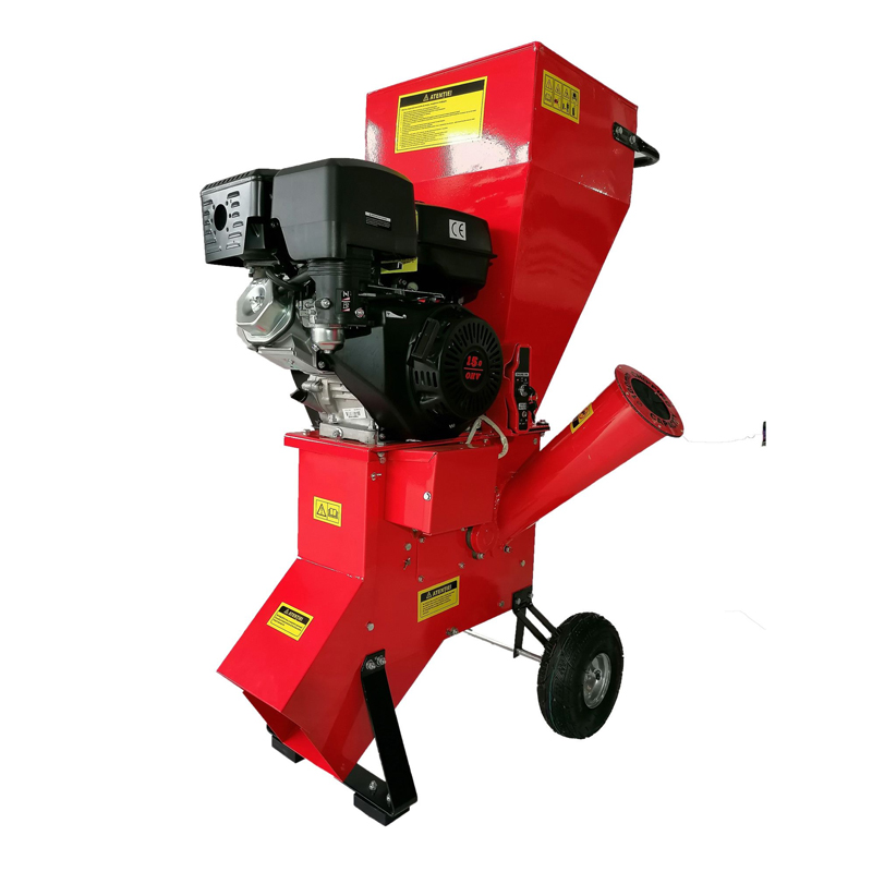 Tocator de crengi pe benzina, TC 15- 100E, cu pornire electrica, 15 CP, grosime max crengi 100 mm, 100 kg Breckner Germany - imagine 2