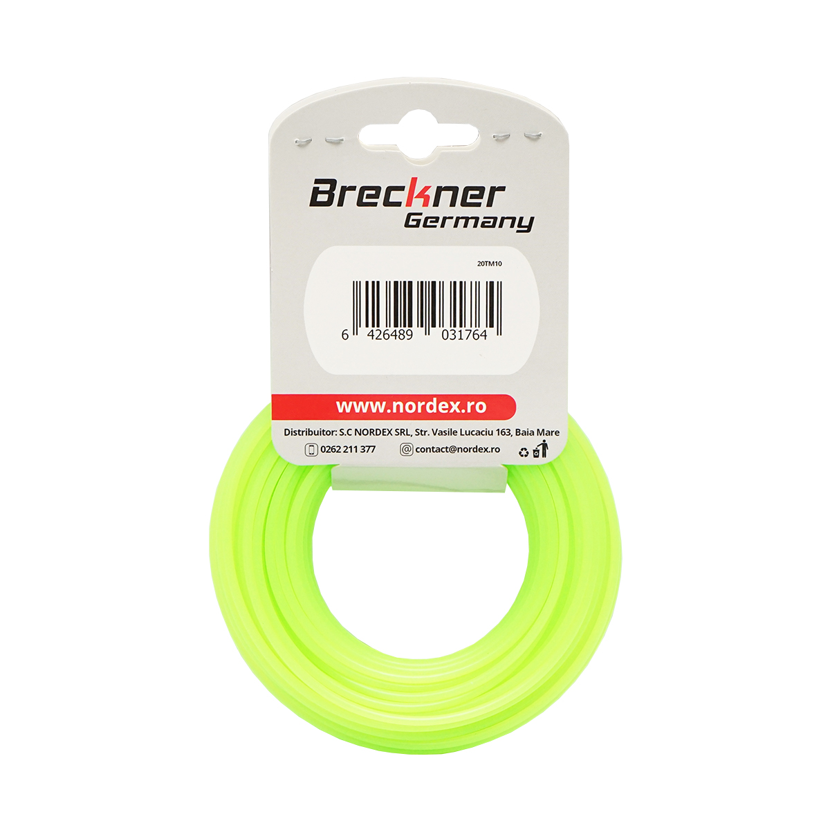 Fir rotund pentru motocoasa, 2.4 mm x 15 m Breckner Germany - imagine 3