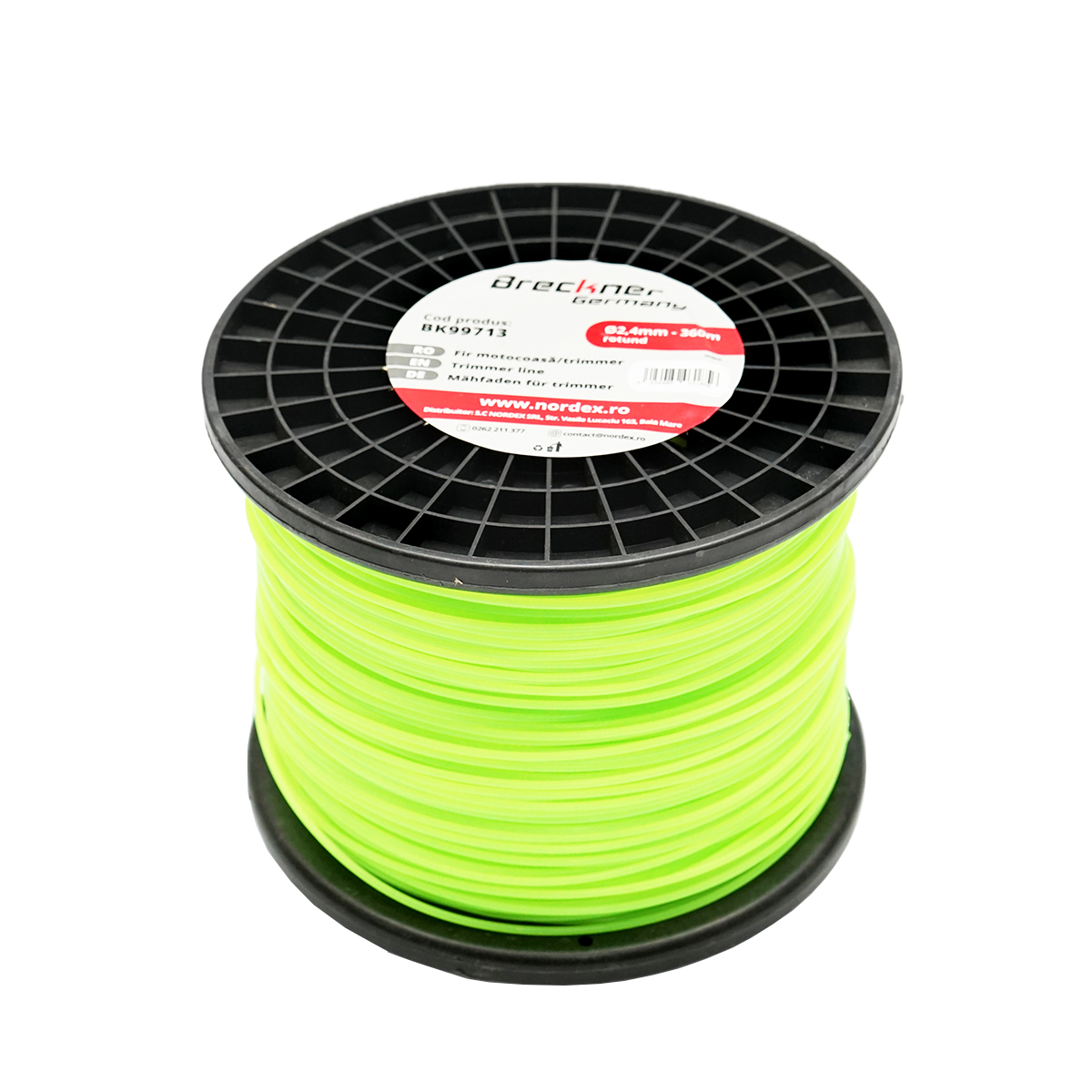 Fir rotund pentru motocoasa, 2.4 mm x 360 m Breckner Germany - imagine 2