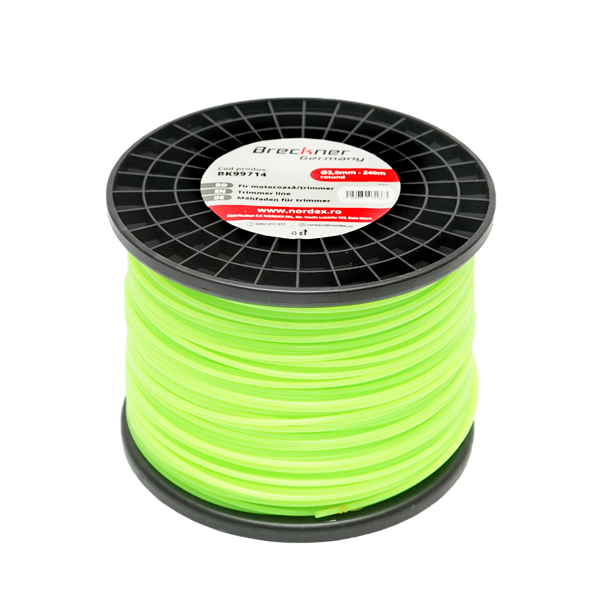 Fir rotund pentru motocoasa, 3 mm x 240 m Breckner Germany - imagine 2