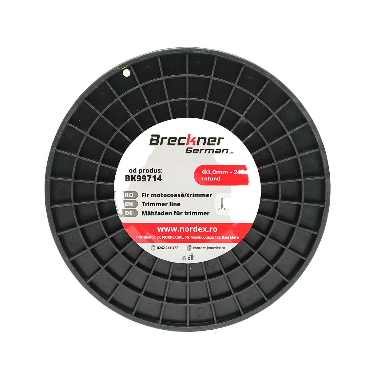 Fir rotund pentru motocoasa, 3 mm x 240 m Breckner Germany - imagine 4