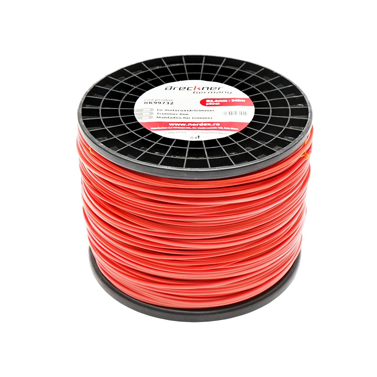 Fir patrat pentru motocoasa, 2.4 mm x 345 m Breckner Germany - imagine 2