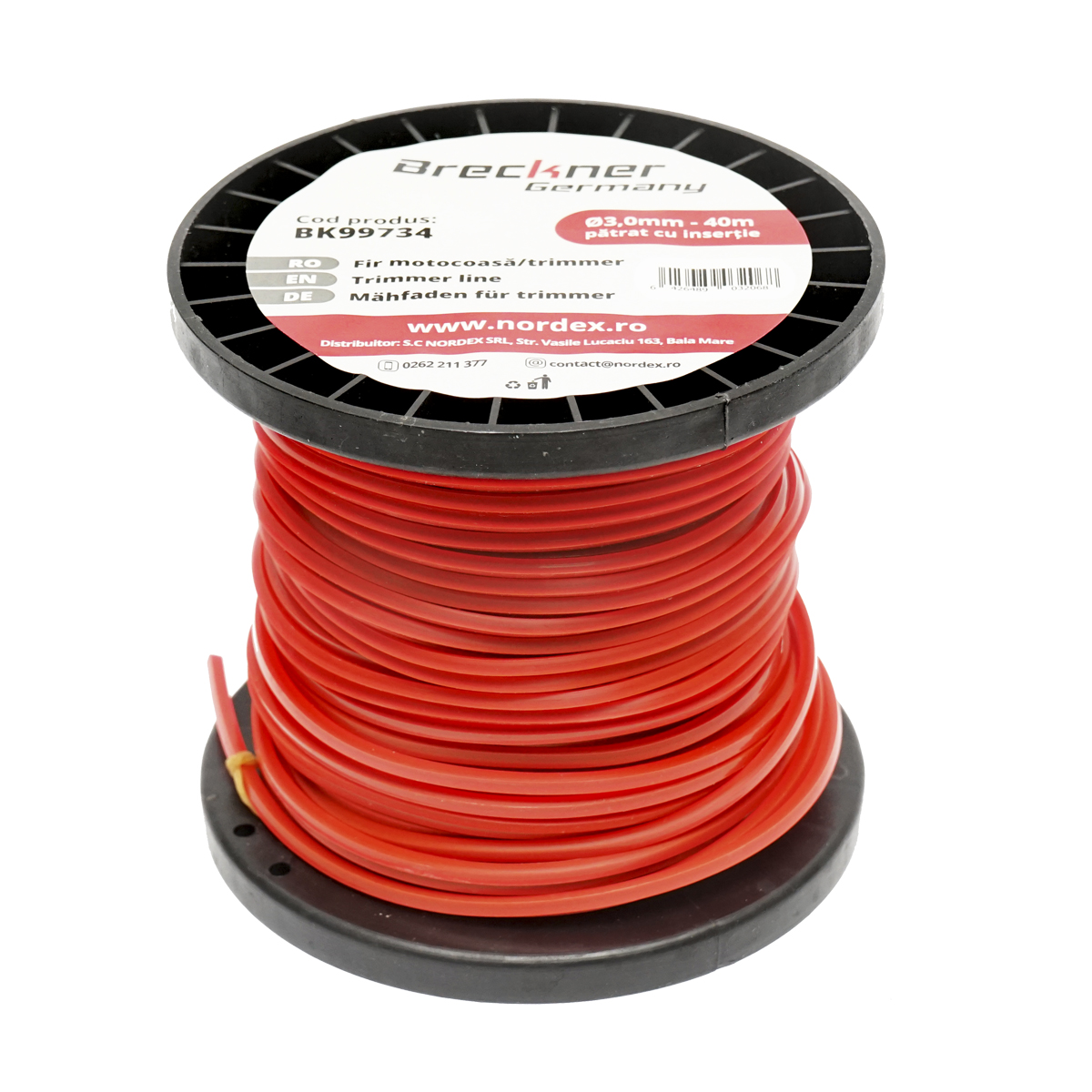 Fir patrat pentru motocoasa, 3 mm x 40 m Breckner Germany - imagine 2