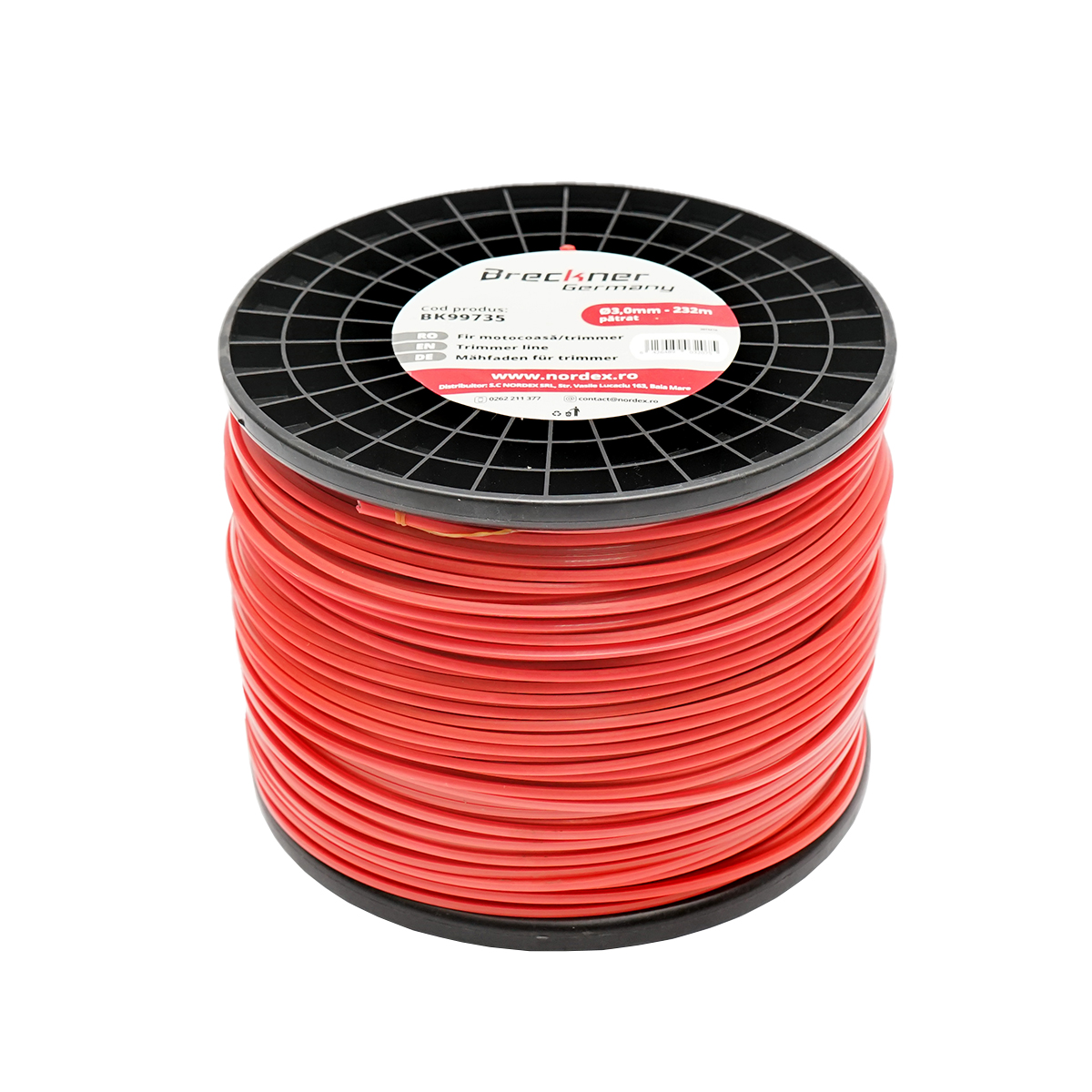 Fir patrat pentru motocoasa, 3 mm x 232 m Breckner Germany - imagine 2