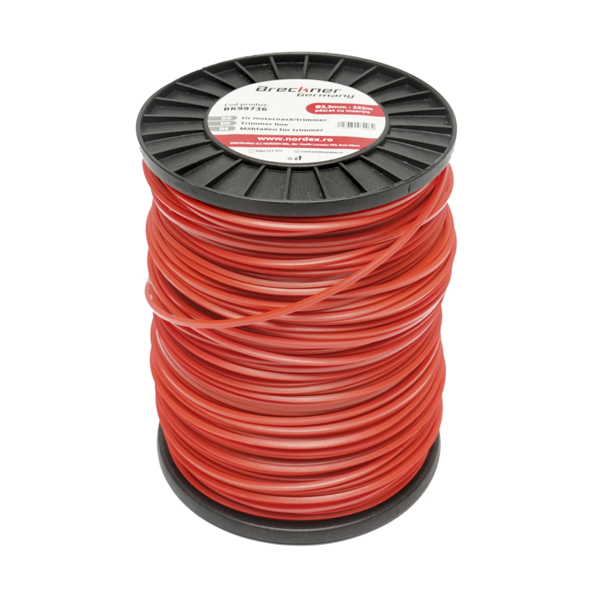 Fir patrat pentru motocoasa 3.3 mm x 232 m Breckner Germany - imagine 2