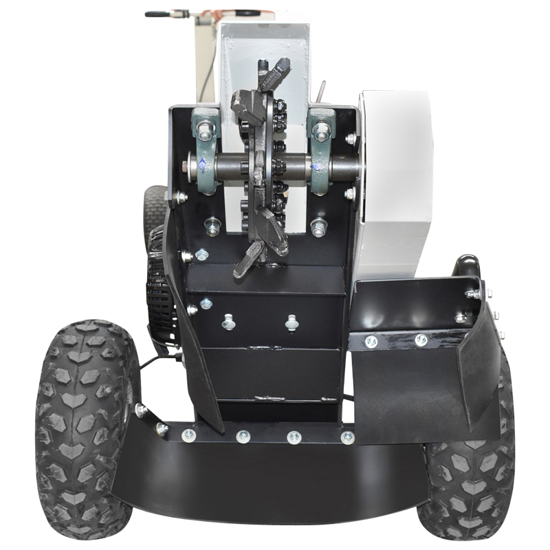 Masina de frezat cioturi pe benzina 15CP Trencher - imagine 2