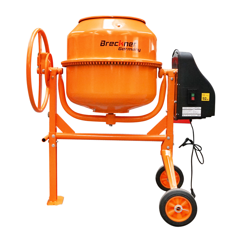 Betoniera 550 W, volum cuva 140L, pinion si coroana din fonta, 48 kg Breckner Germany - imagine 7