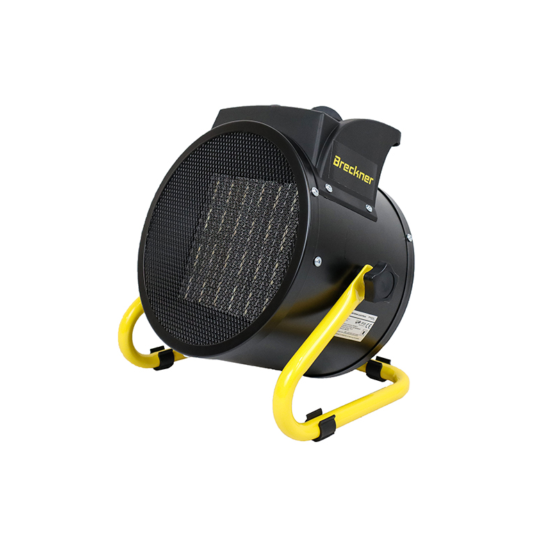 Termosuflanta electrica trifazata 380V, 5kw, suprafata incalzita 48mp, volum aer incalzit 588mc/h, dubla protectie la supraincalzire Breckner Germany