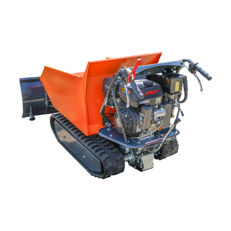 Roaba cu motor 9 CP, pornire electrica, senilata cu lama zapada, incarcare maxima 500kg Breckner Germany - imagine 3