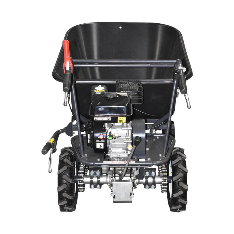 Roaba cu motor 6.5 CP, cu roti, incarcare maxima 300kg Breckner Germany - imagine 4