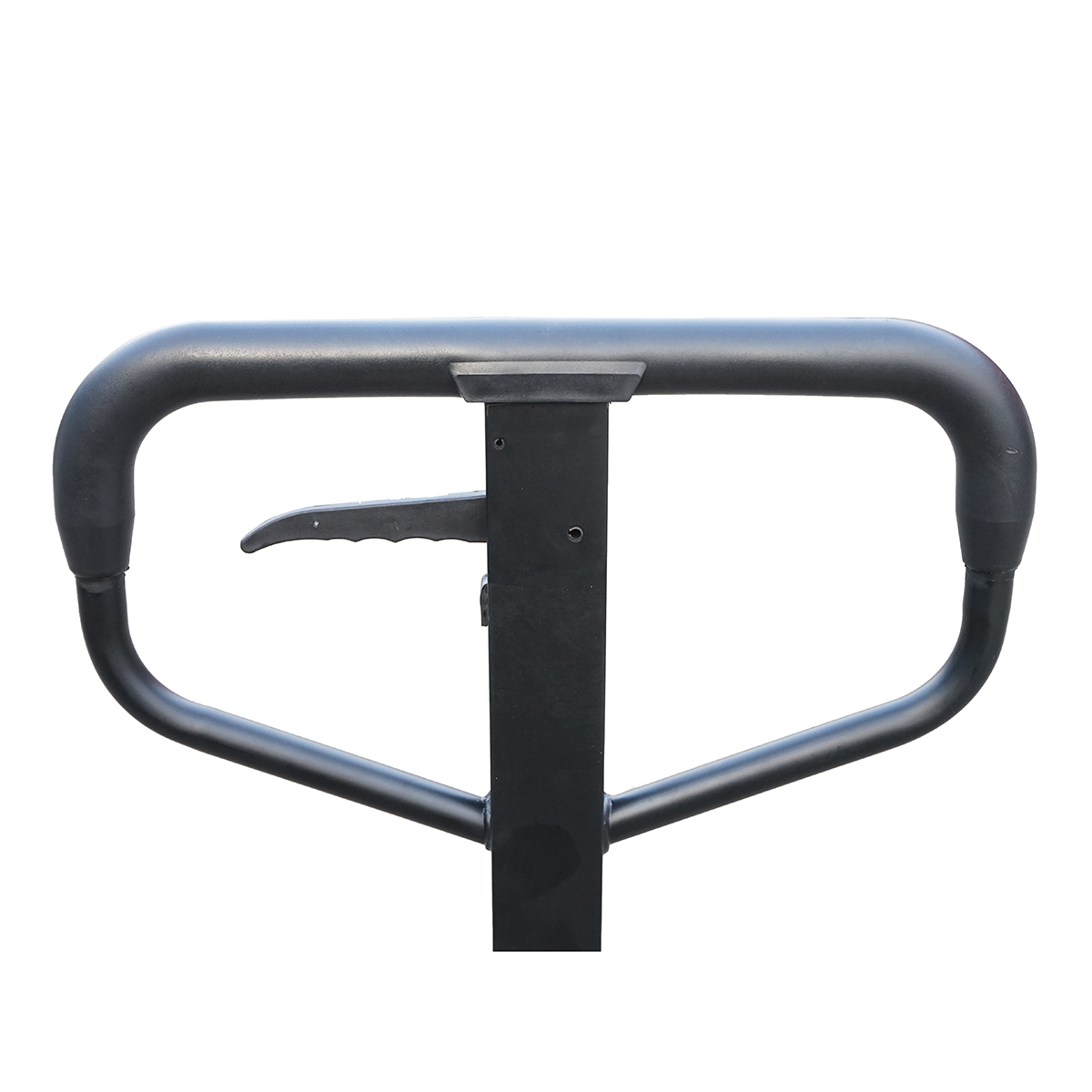 Transpalet manual 2T cu cantar electronic si roata de silicon Breckner Germany - imagine 11