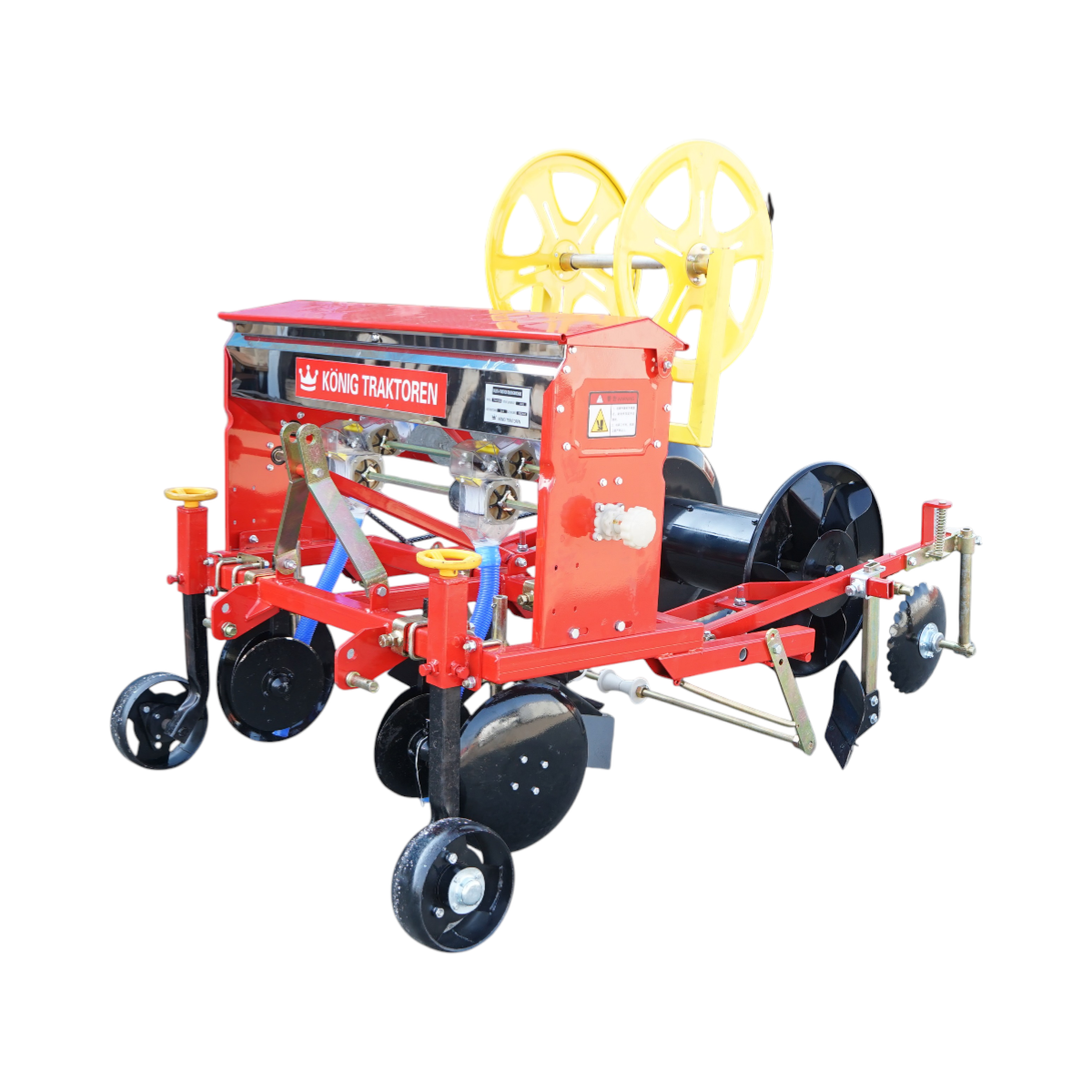 Masina de bilonat latime 1.08m cu buncar de ingrasaminte Konig Traktoren