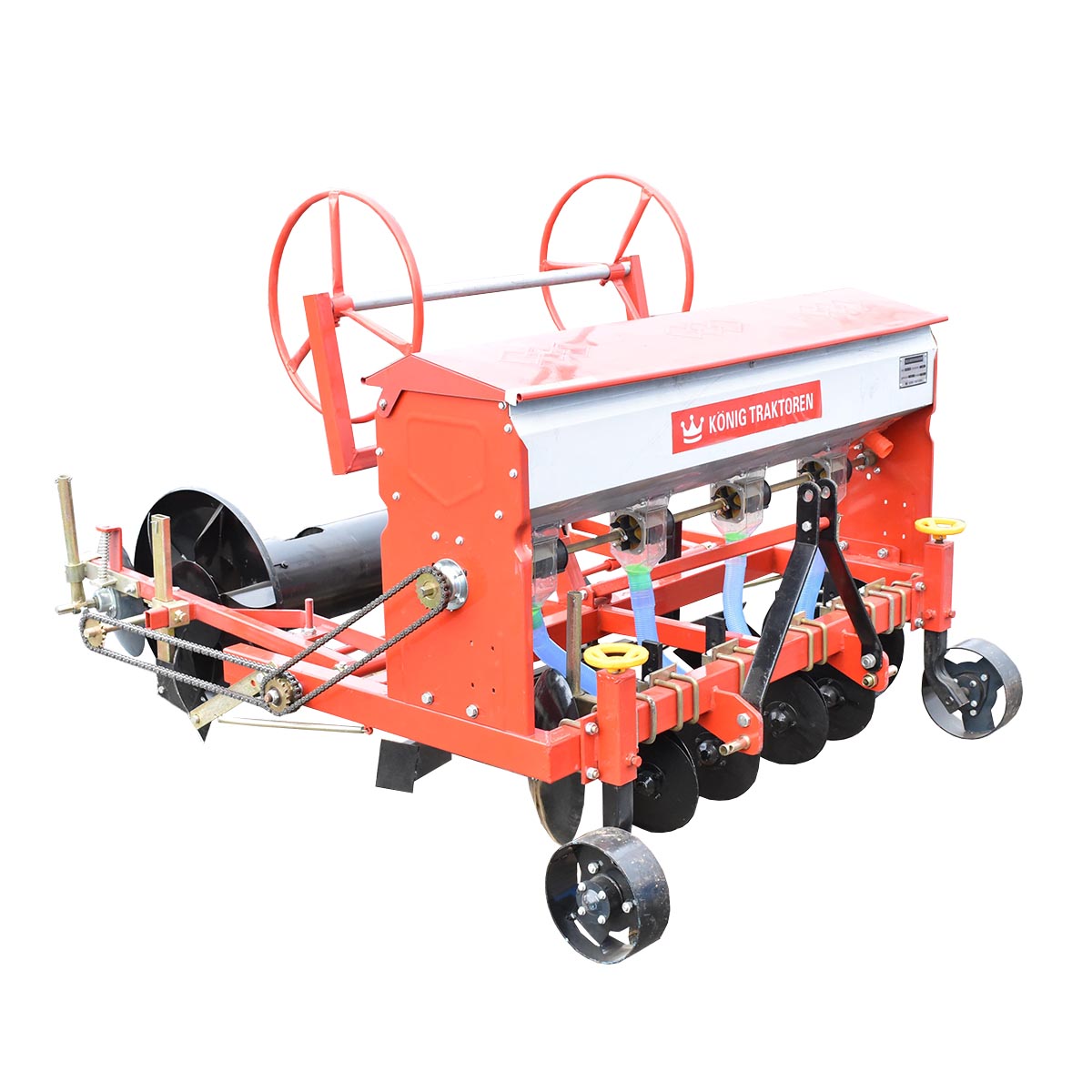 Masina de bilonat latime 1.4m cu buncar de ingrasaminte Konig Traktoren - imagine 6