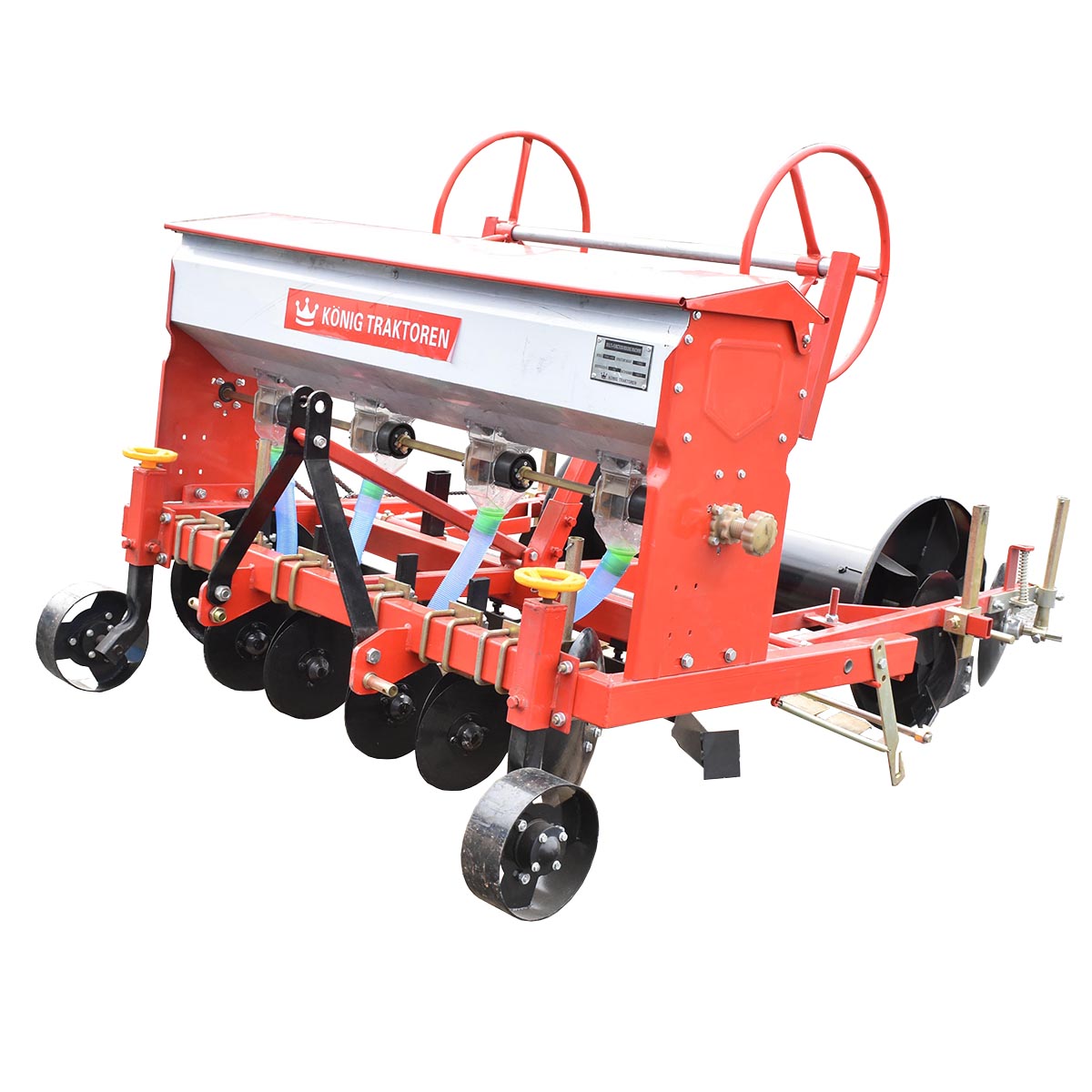 Masina de bilonat latime 1.4m cu buncar de ingrasaminte Konig Traktoren - imagine 4