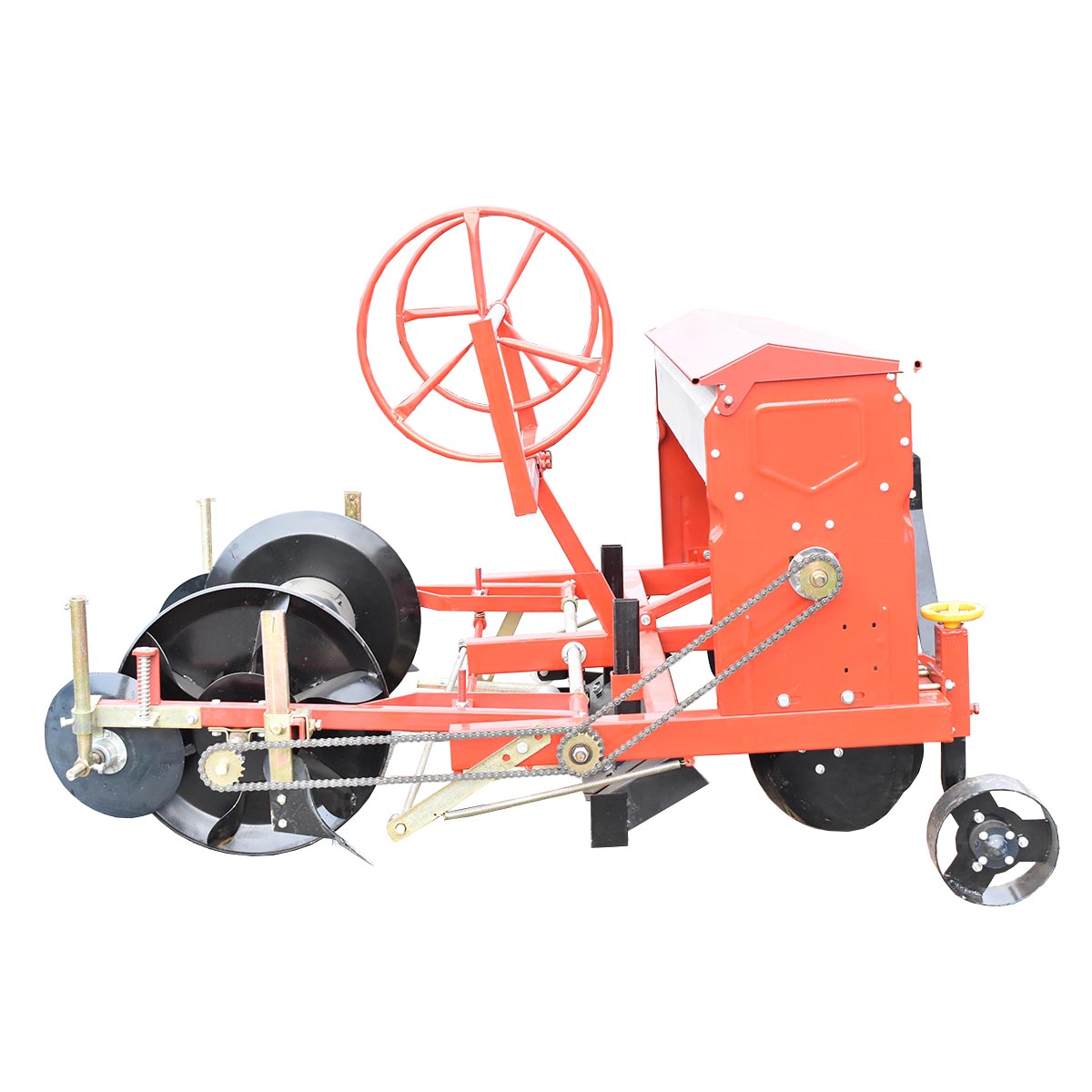 Masina de bilonat latime 1.4m cu buncar de ingrasaminte Konig Traktoren - imagine 7