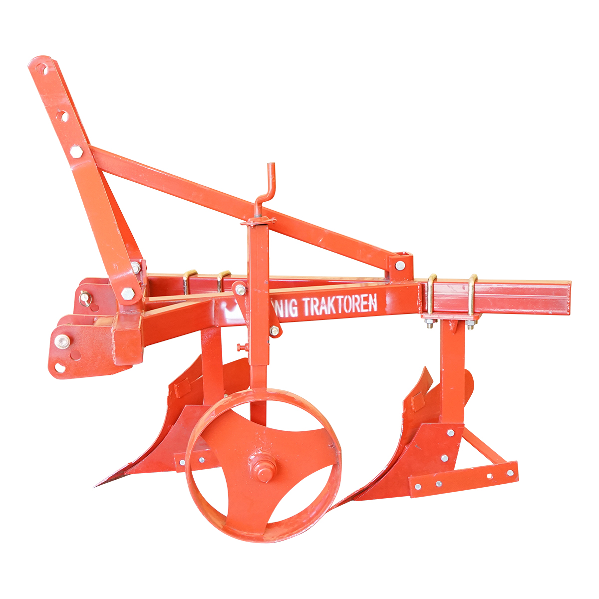 Plug agricol 2 trupite 25 CP latime 500mm adancime 200-250mm 70Kg - imagine 3